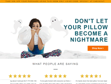 Tablet Screenshot of ilovemypillow.com